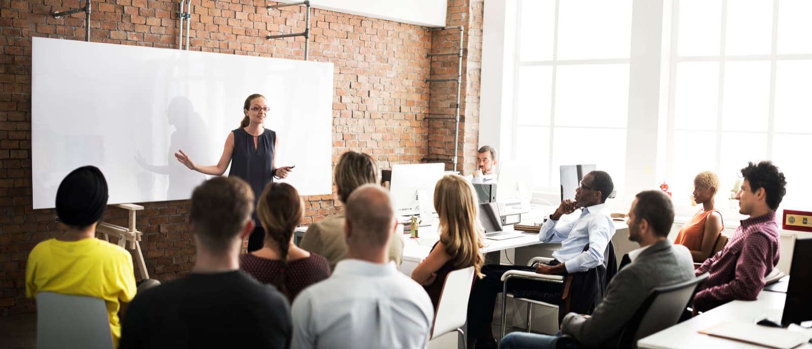 Session de formation en entreprise